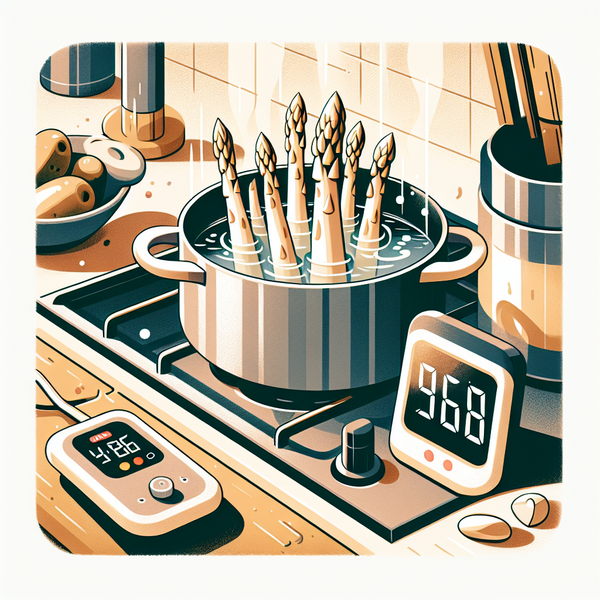 Spargel kochen: wie lange?