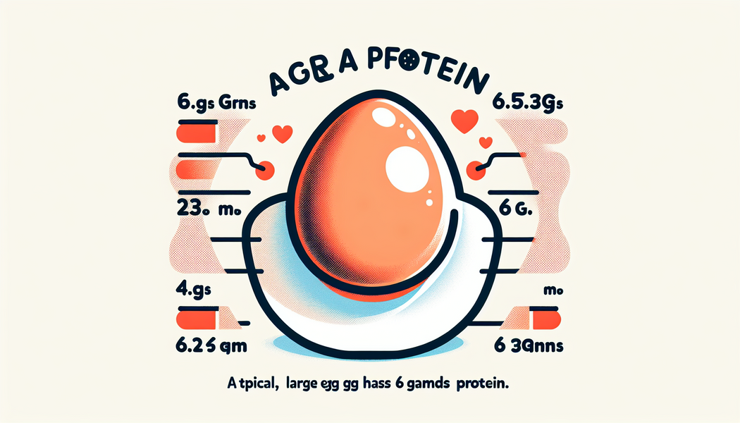 Einfluss der Eiergröße auf Proteingehalt - Wie viel Protein hat ein Ei?