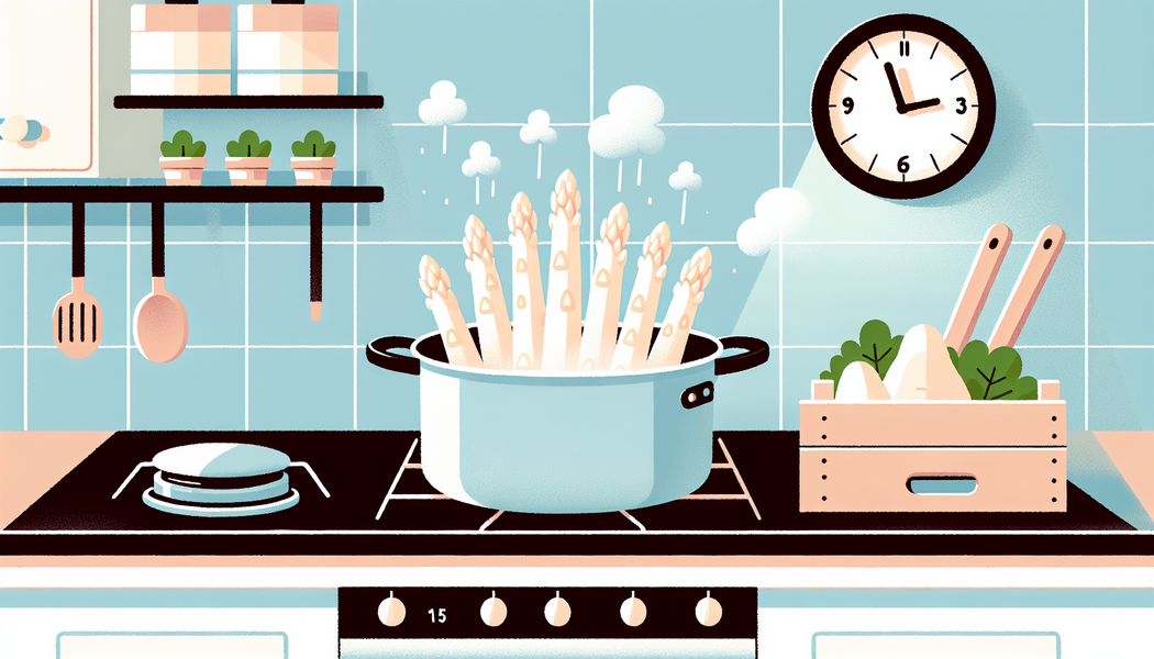 Spargel kochen: wie lange?