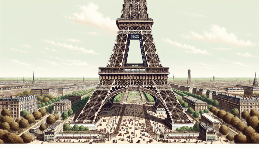 Wie hoch ist der Eiffelturm?