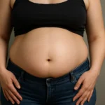 aufgeblähter Bauch