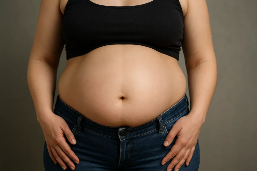 aufgeblähter Bauch
