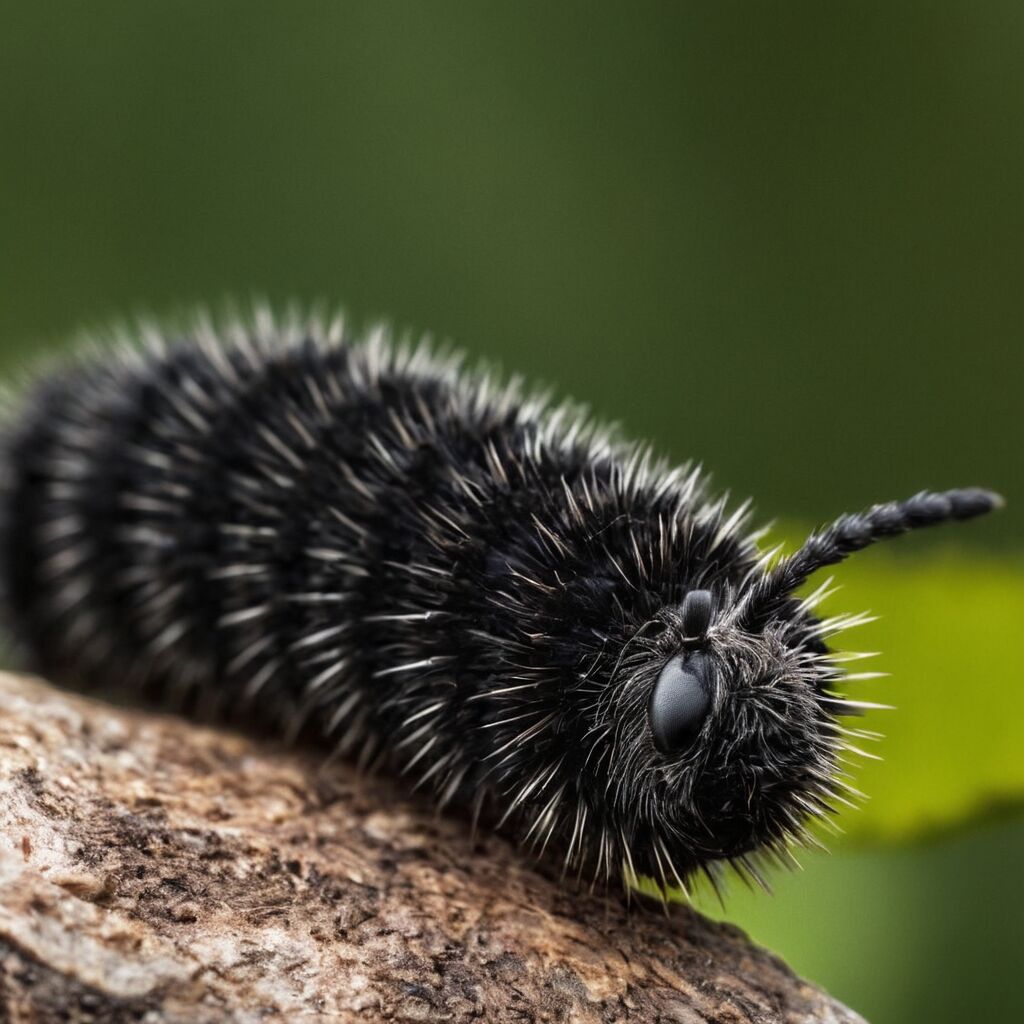 Schwarze Raupe mit Haaren: Gefährliche Schönheiten oder harmlose Insekten?