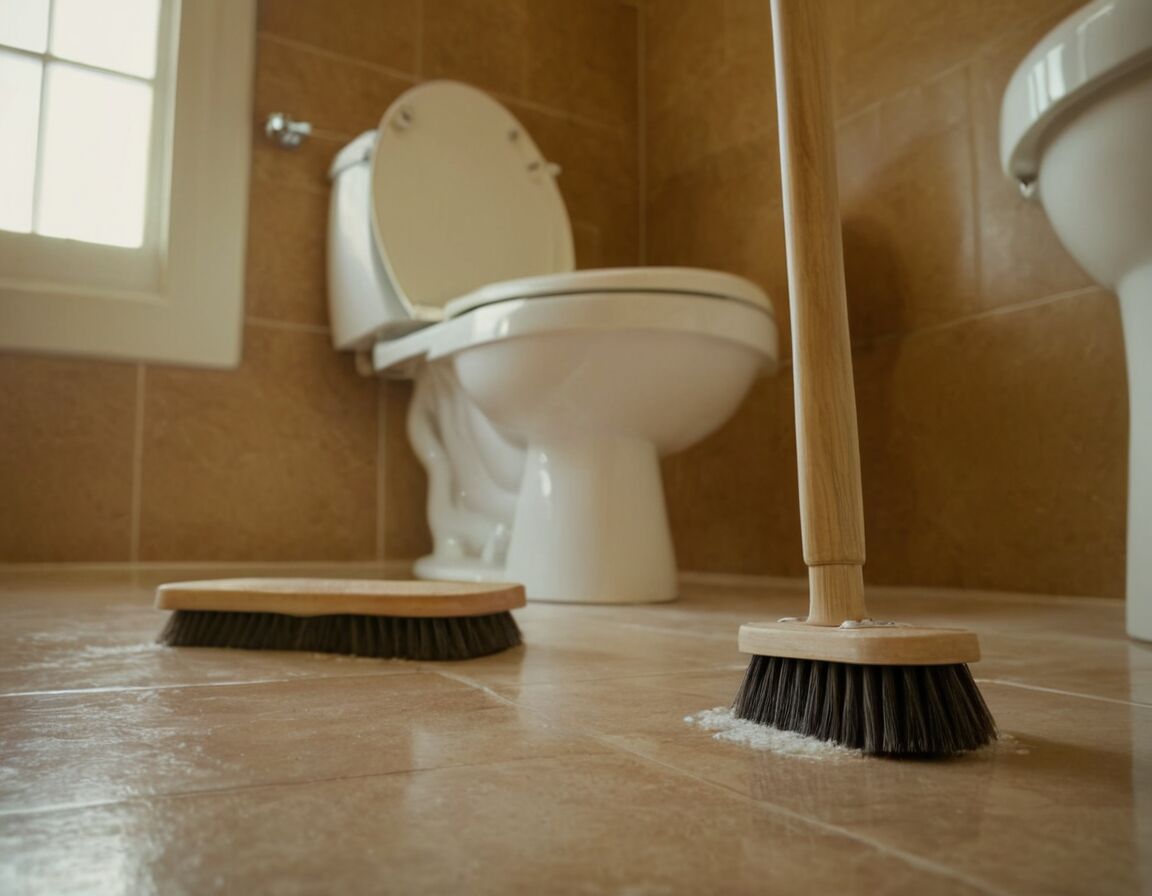 Bei hartnäckigen Flecken wiederholen, bei Bedarf abschleifen - Toilette reinigen mit Natron: Effektive Tipps für eine gründliche und umweltfreundliche Reinigung