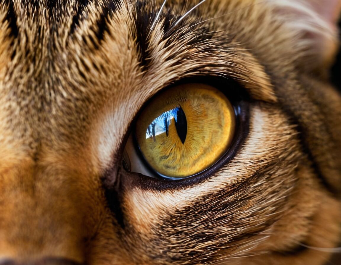 Katzen orientieren sich vor allem an Kontrasten - Können Katzen Farben sehen? Ein Blick auf das Sehvermögen unserer Samtpfoten