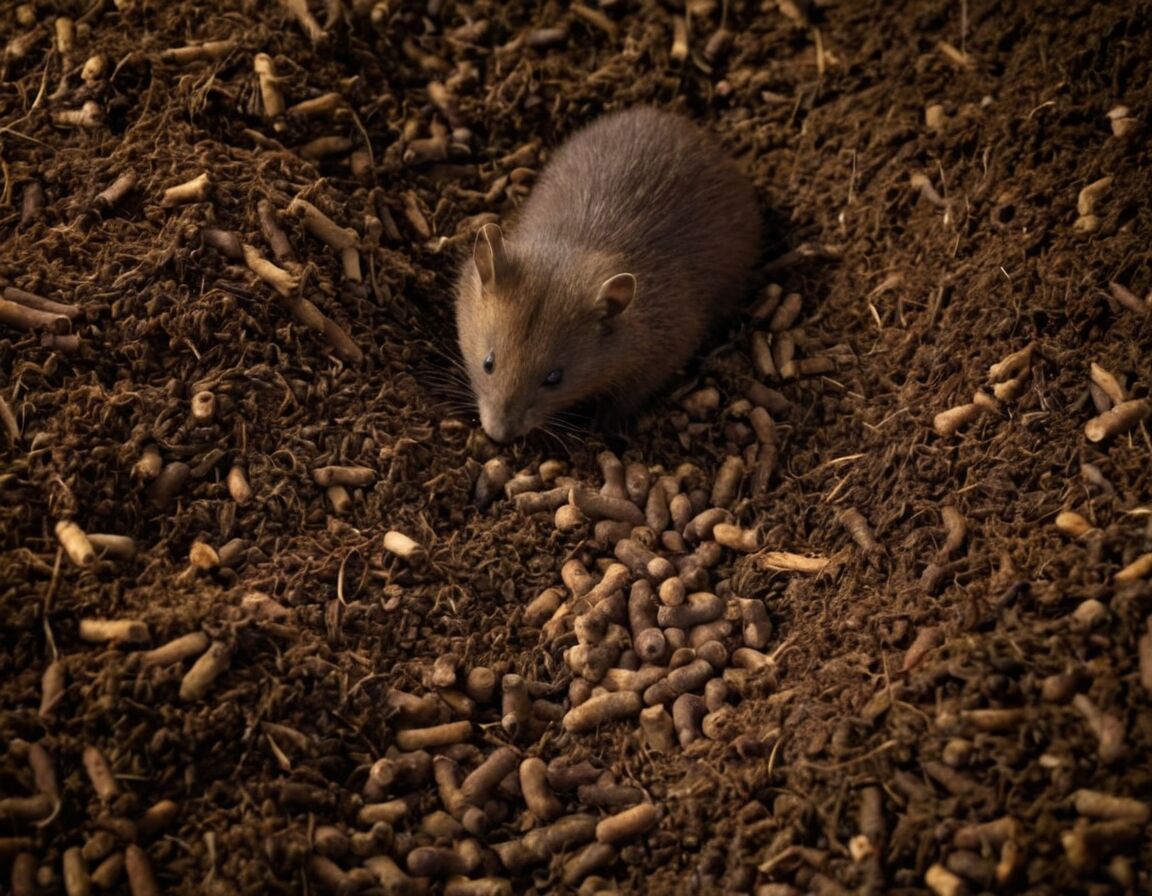 Häufig in Bereichen mit Zugang zu Mäuse- oder Kaninchenfutter - Wie sieht Marderkot aus und wie erkenne ich ihn richtig?