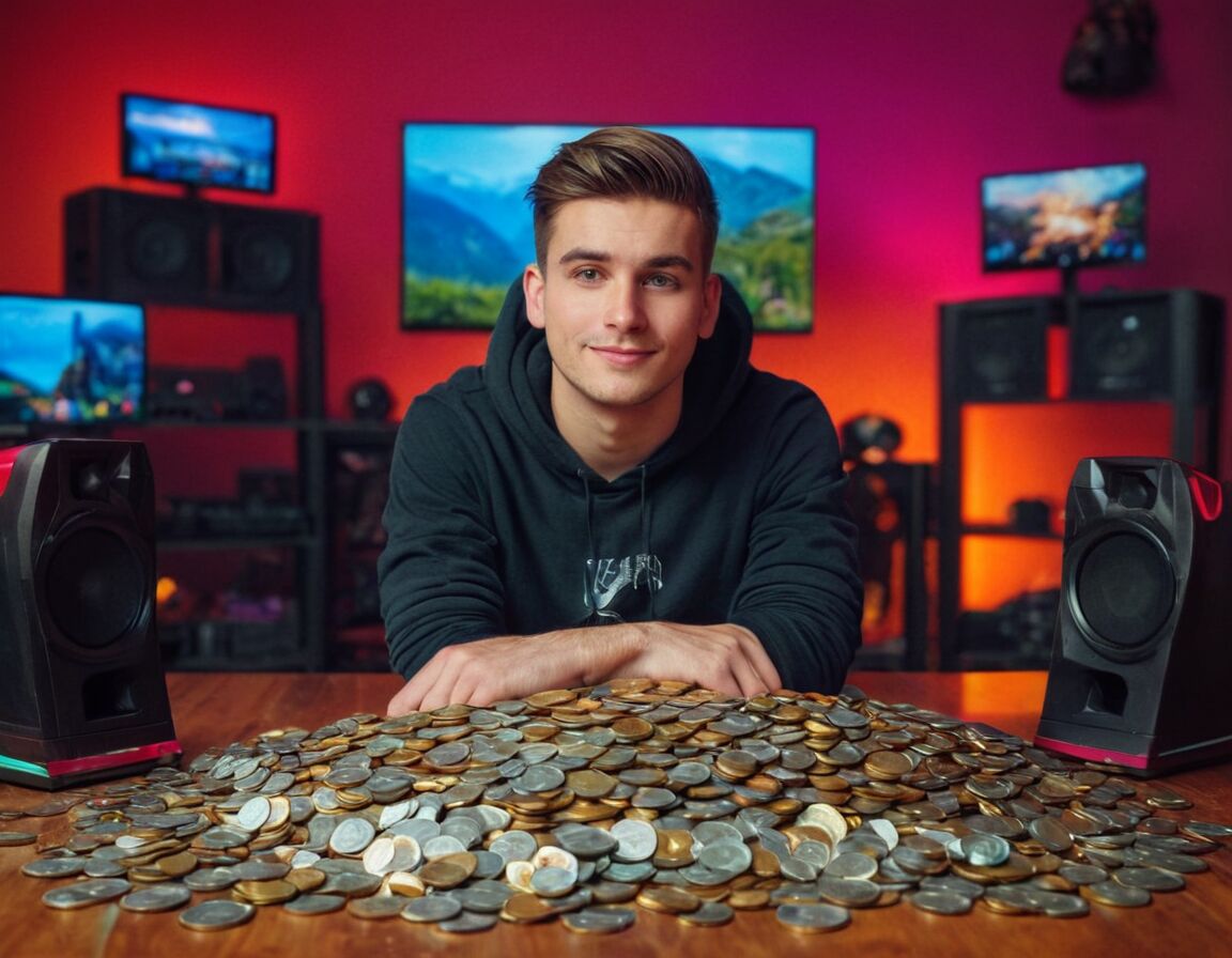 Schätzungen: Vermögen liegt im zweistelligen Millionenbereich - Wie viel Geld hat Paluten? Ein Blick auf den Erfolg des YouTubers und seine Einnahmequellen
