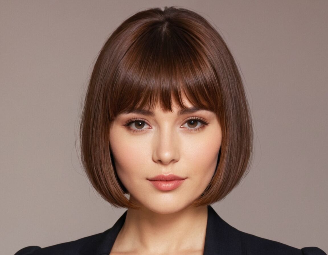Fransen reduzieren rundes Wangenvolumen - Frisuren für runde Gesichter: Die besten Styles für eine schmeichelhafte Silhouette