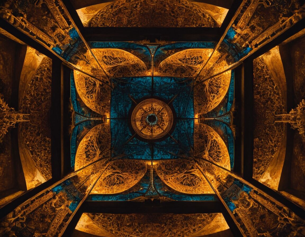 Bestimmt Achsen in komplexen Formen und Figuren - Was ist eine Symmetrieachse und wie beeinflusst sie die Geometrie?