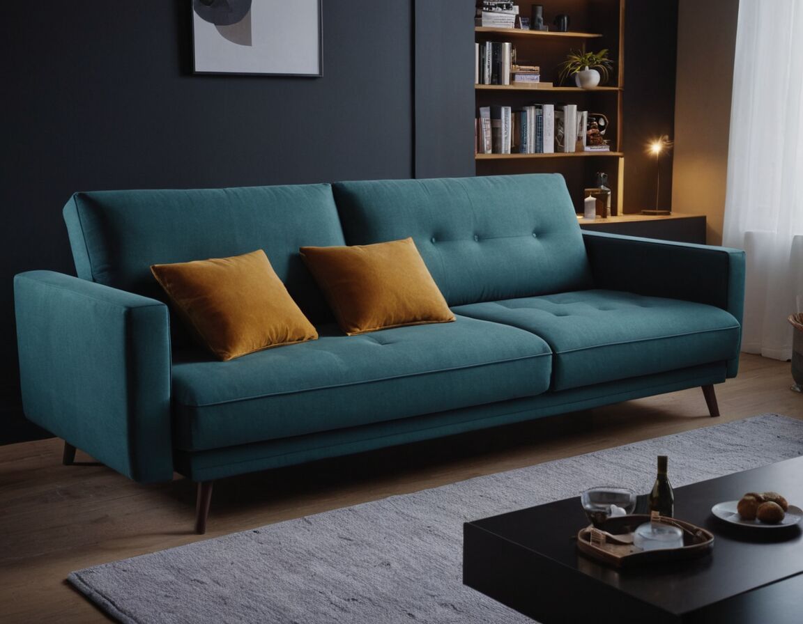 Schneller Aufbau und flexible Nutzungsmöglichkeiten - L Sofa mit Schlaffunktion: Der perfekte Raumwunder für kleine Wohnungen