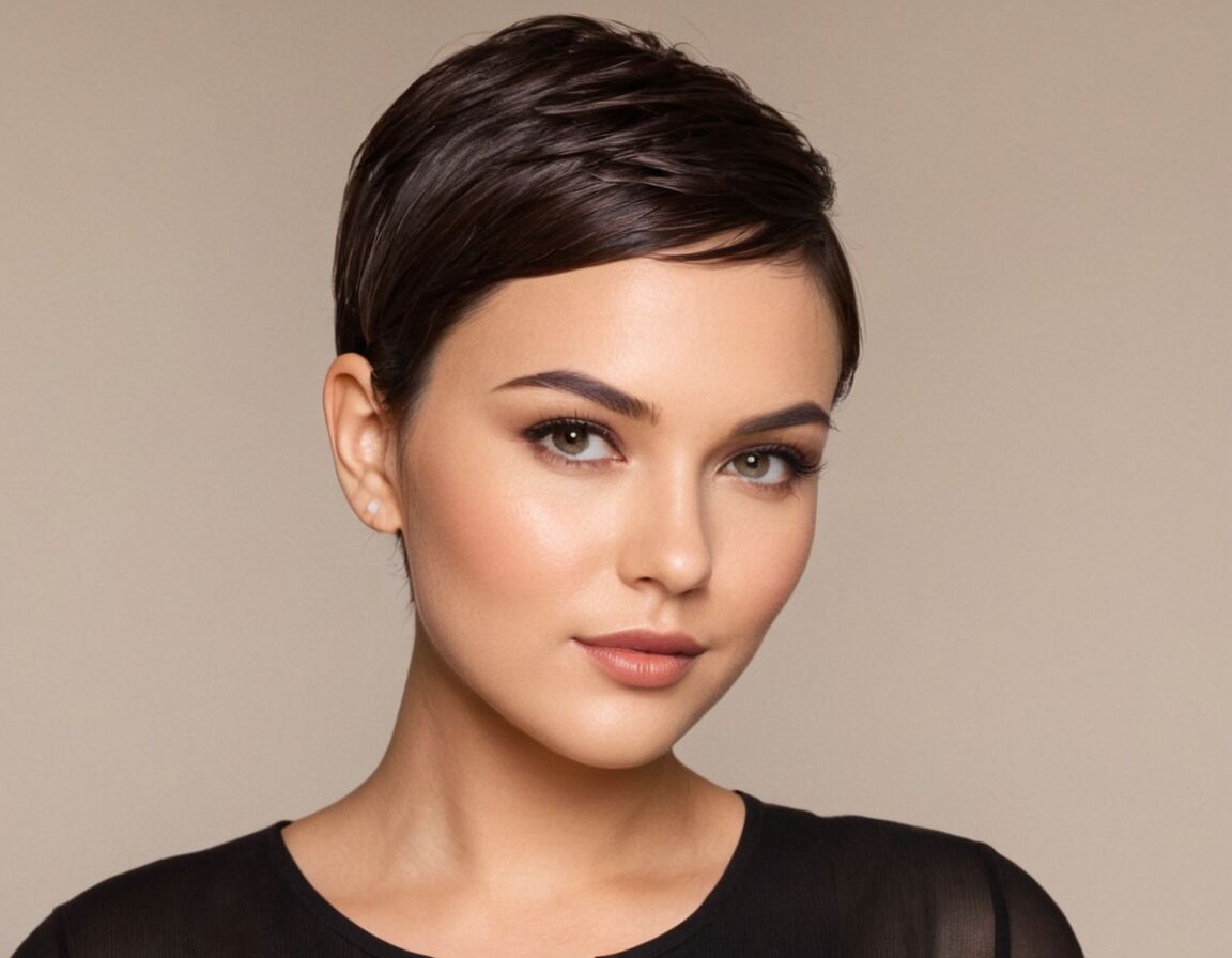 Asymmetrische Styles schaffen Kontur - Frisuren für runde Gesichter: Die besten Styles für eine schmeichelhafte Silhouette