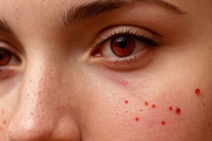 Ausschlag im Gesicht: Ursachen und Behandlung von kleinen Pickelchen