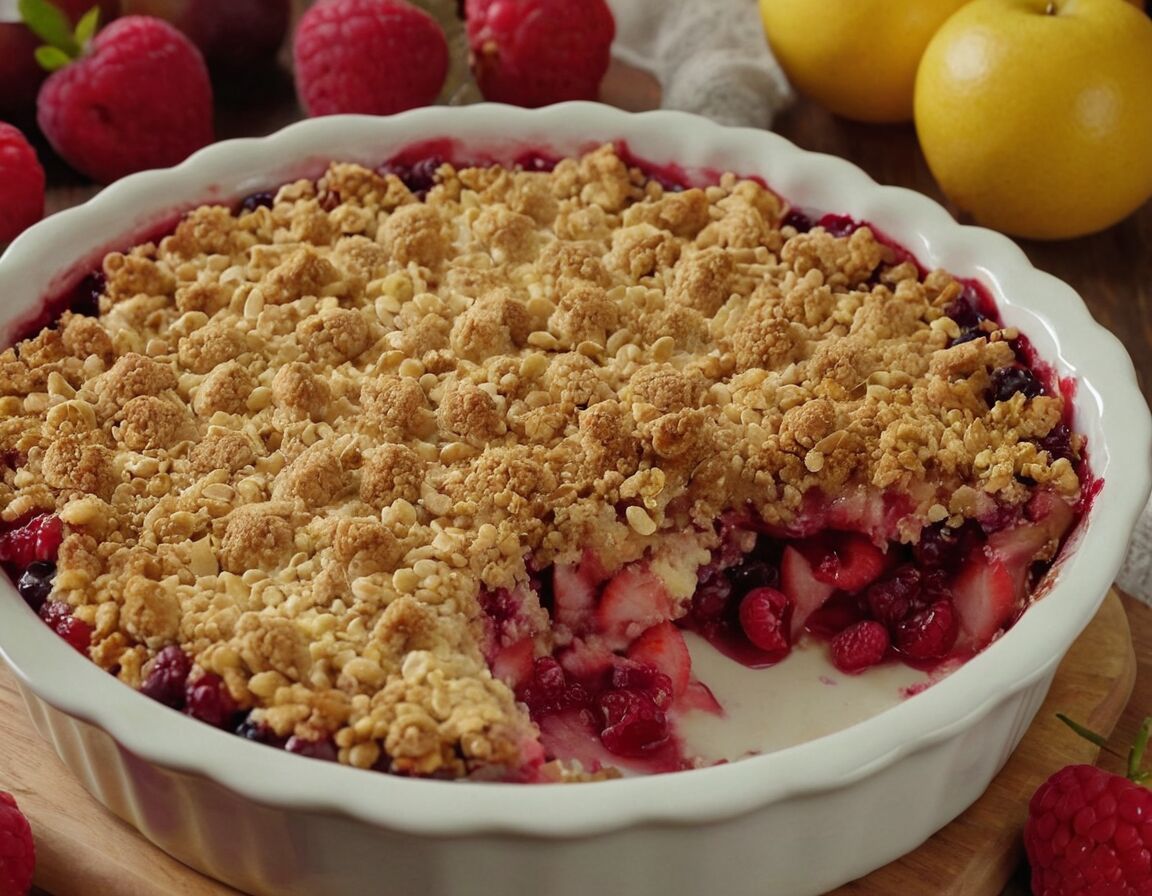 Das beste Crumble Rezept: So gelingt der perfekte Obst-Crumble