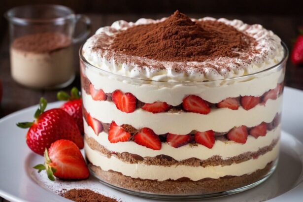 Erdbeer-Tiramisu mit Mascarpone und Sahne: Ein himmlisches Dessert für jeden Anlass