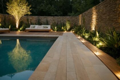 Kreative Pool Umrandung-Ideen für einen stilvollen Außenbereich