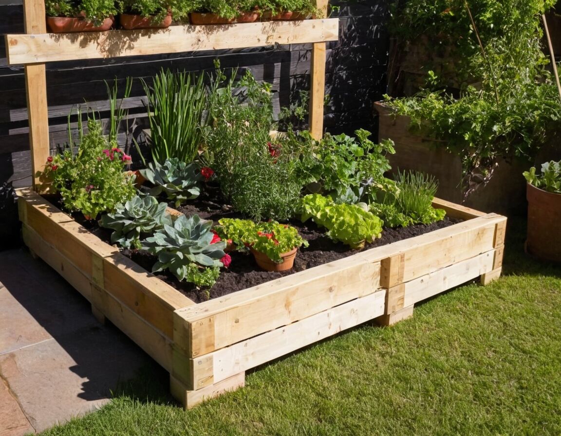 Hochbeet aus Paletten bauen: Schritt-für-Schritt-Anleitung für Gartenliebhaber