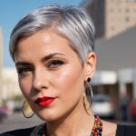 Freche kurze graue Haare: Der moderne Trend für selbstbewusste Frauen